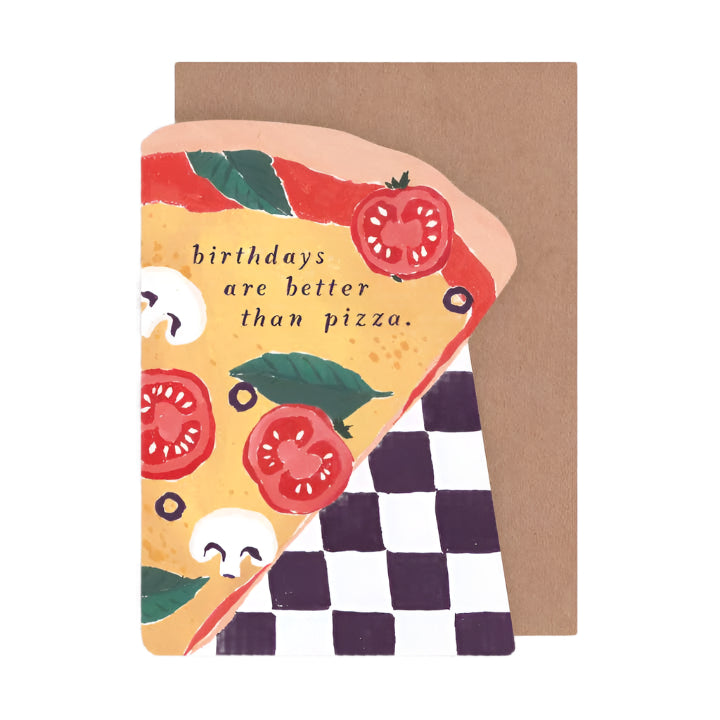Pizza Slice Birthday Card