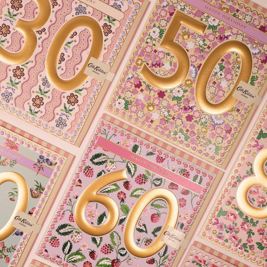 40th Birthday Cath Kidston Card