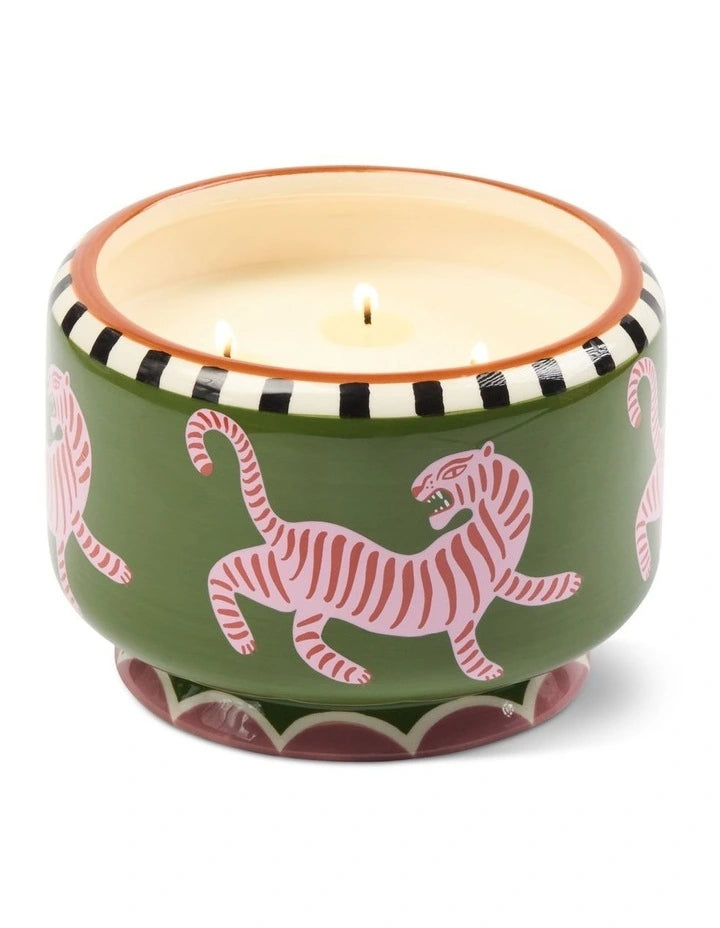 A Dopo Large Candle - Tiger (Black Cedar & Fig)
