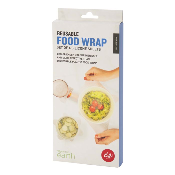 Reusable Food Wrap - Set of 4