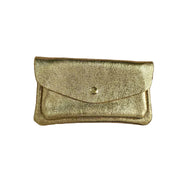 Kangaroo Double Pocket Wallet - Gold