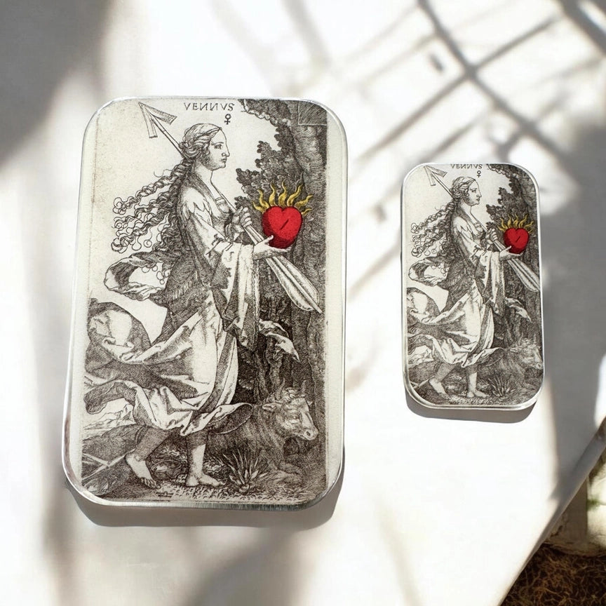 Notions Tin Large - Venus & the Flaming Heart