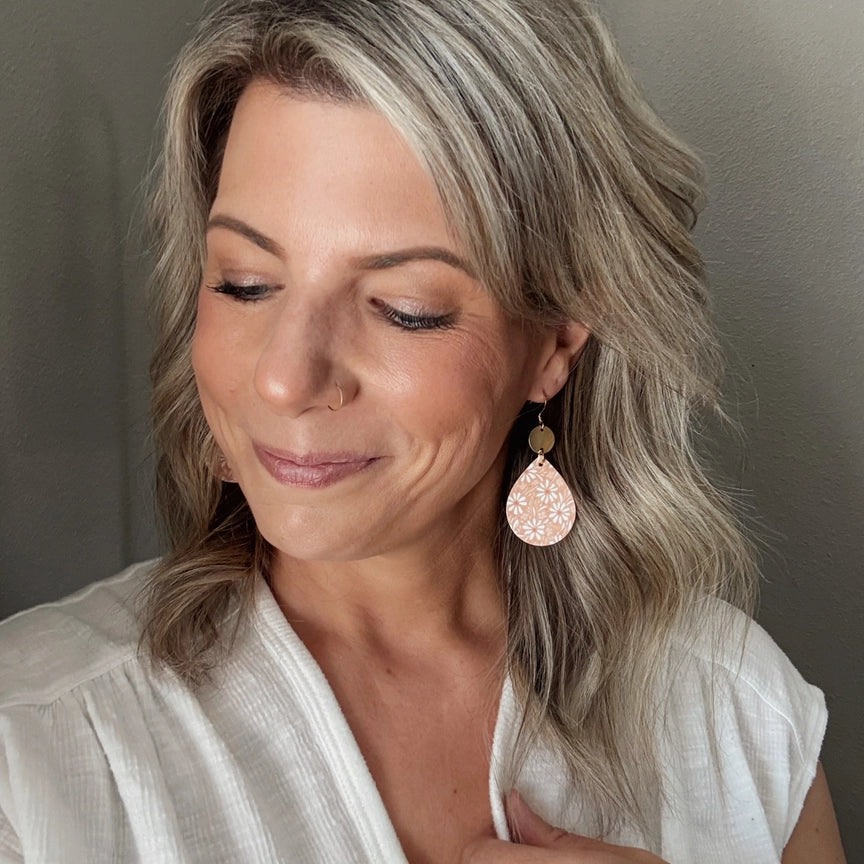 Dew Drop Earrings - Summit Glow