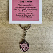 Little Joys Key Ring - Lucky Axolotl