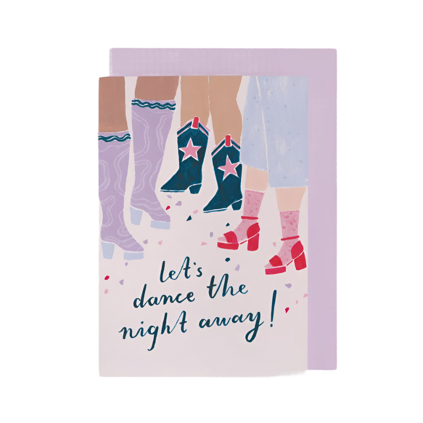Dancers Birthday Card