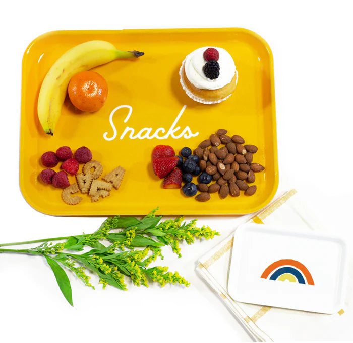 Large Tray - Snacks (Mustard Yellow)