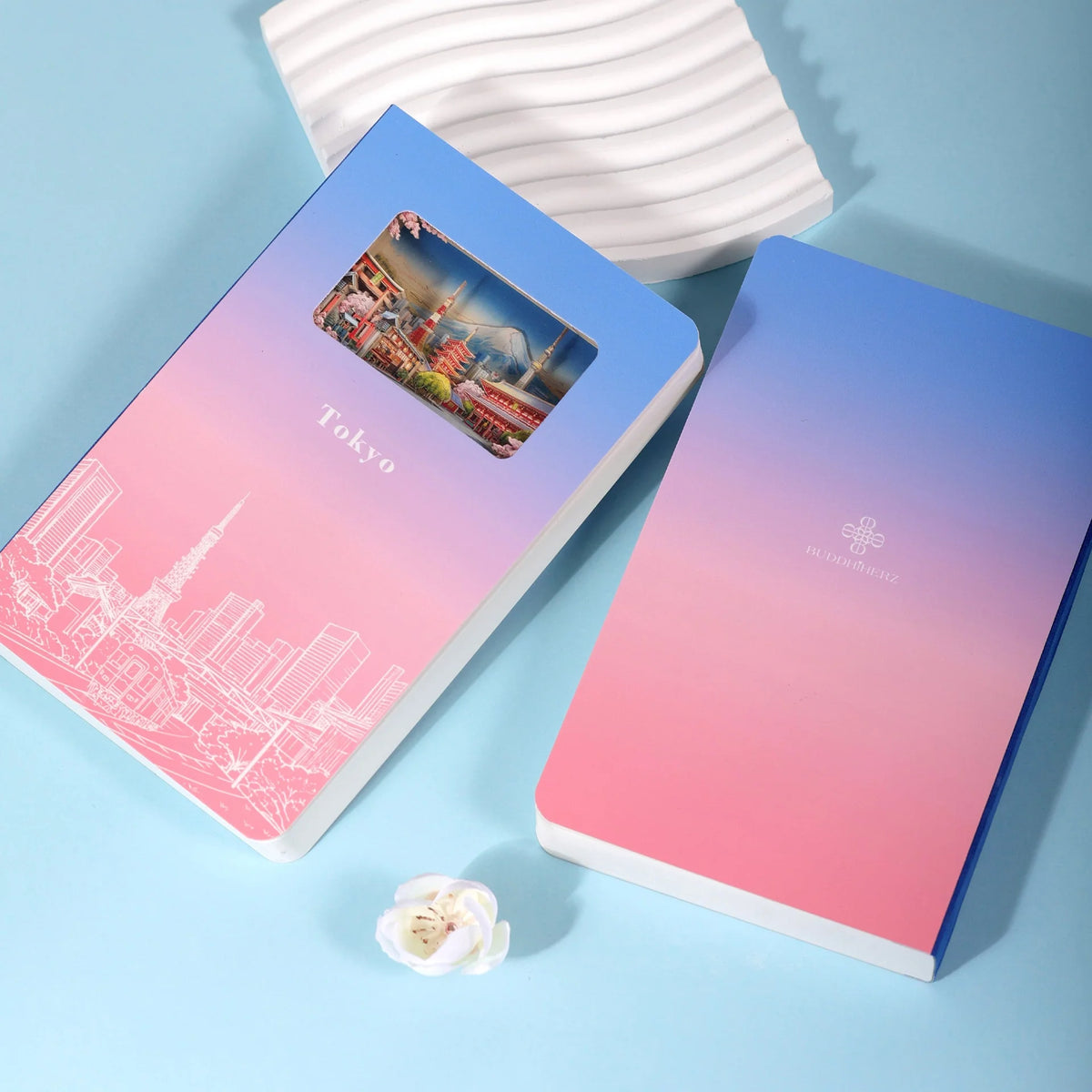3D Paper Art Notebook - Tokyo