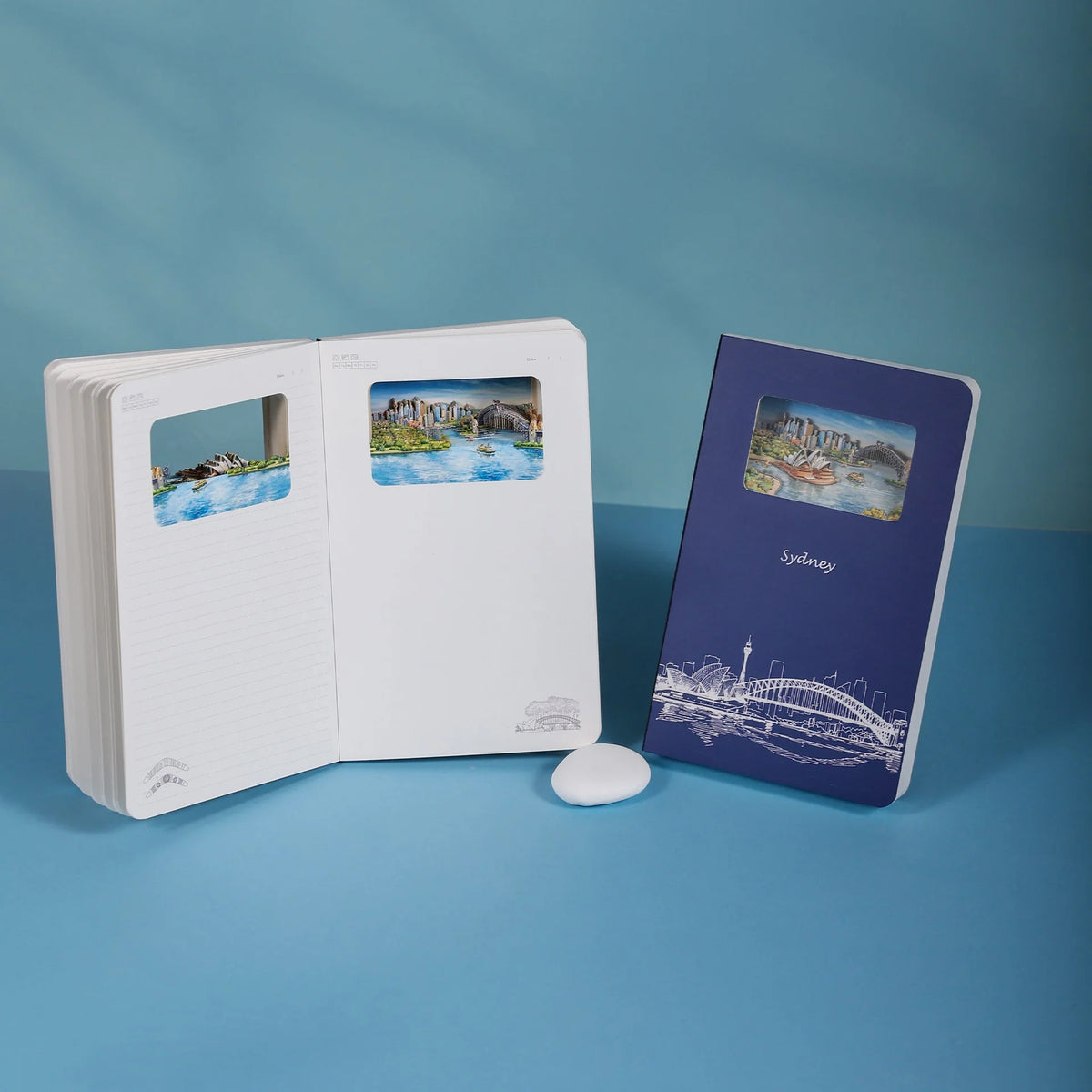 3D Paper Art Notebook - Sydney