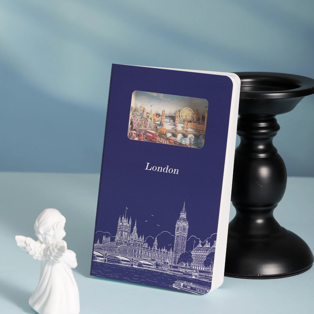 3D Paper Art Notebook - London