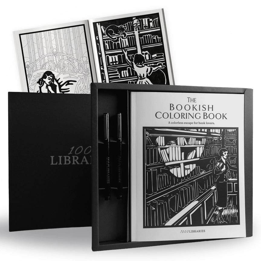 The Bookish Colouring Book