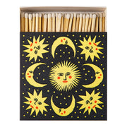Square Matchbox - Moon & Sun