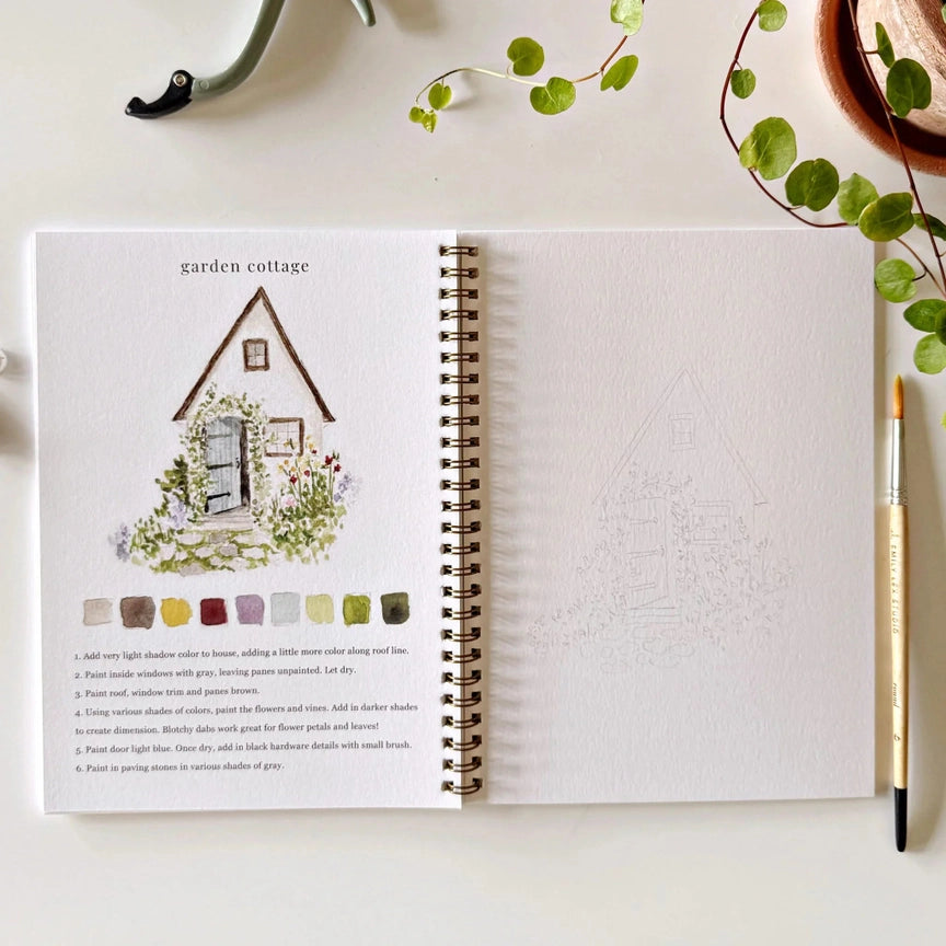 Watercolour Workbook - Garden