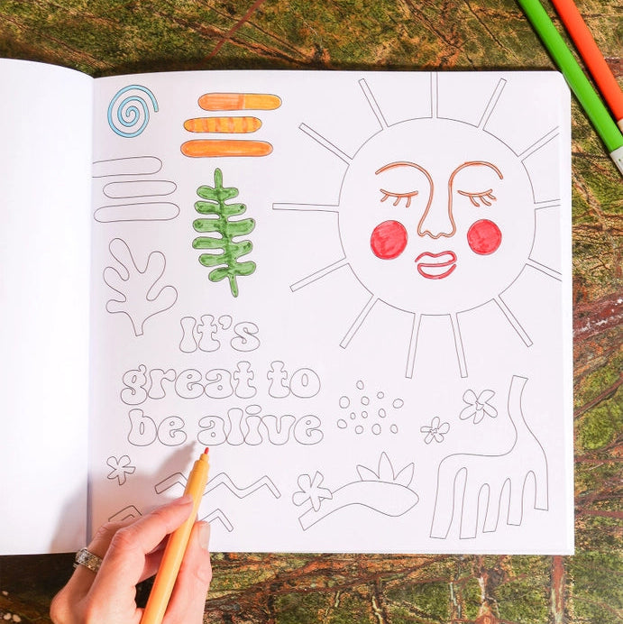 Affirmations Colouring Book