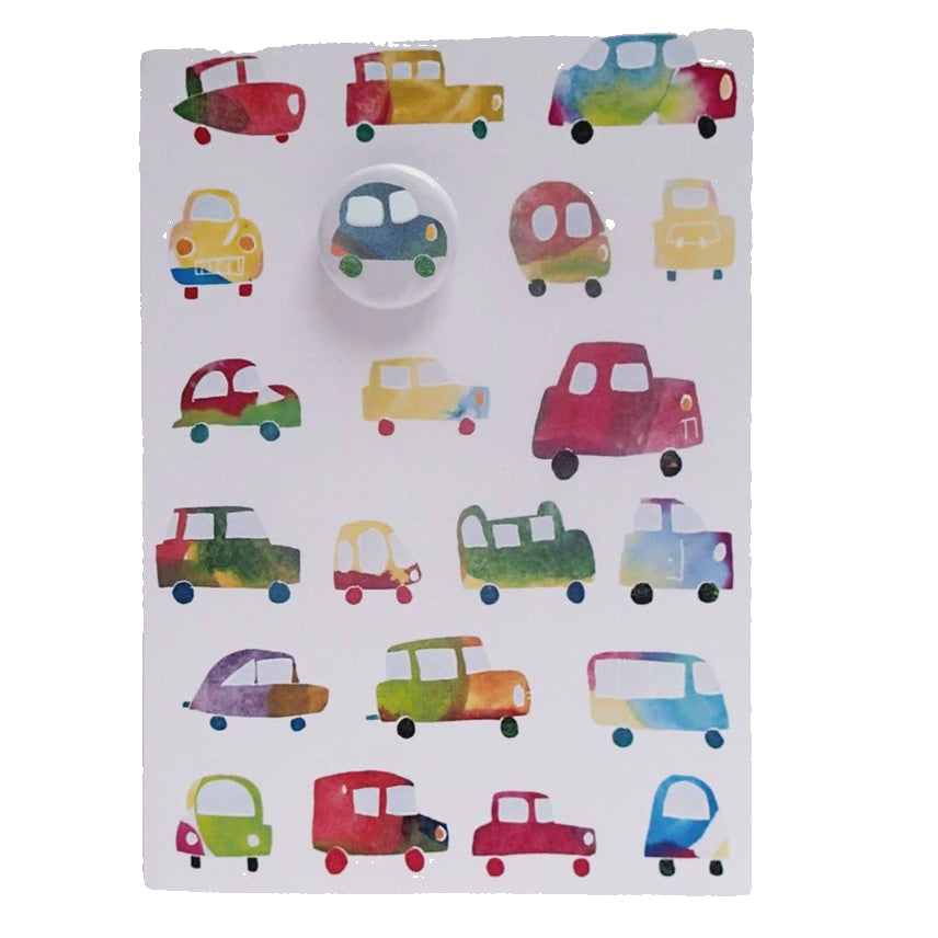 Card With Badge - Cars Pick N Mix