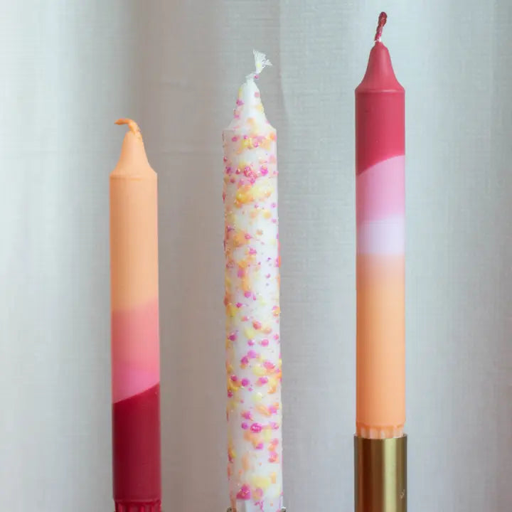 Taper Candles Set of 3 - Summer Sunset Party