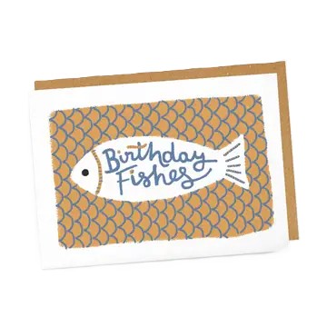 Birthday Fishes Card