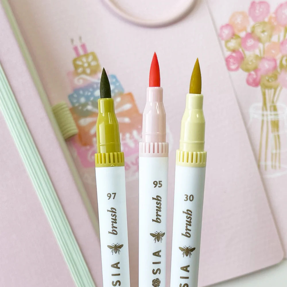 Dual Tip Markers - Pastel Set of 24