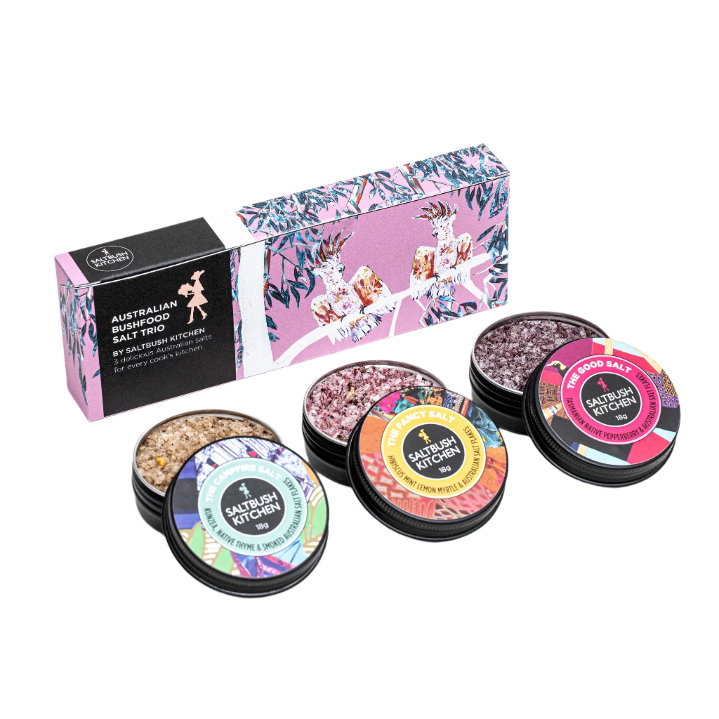 Australian Bushfood Salts Trio