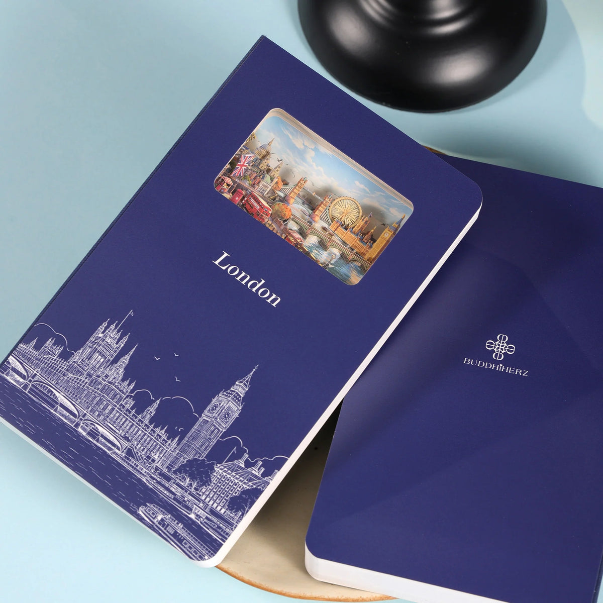 3D Paper Art Notebook - London
