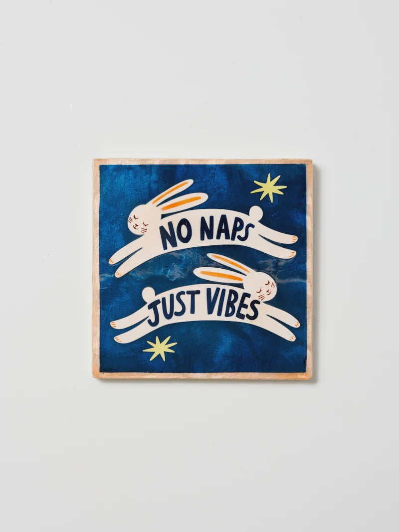 Capiz Shell Art Tile - Fun House - No Naps