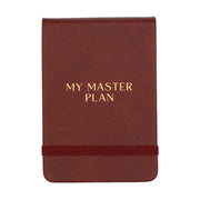 Leatherette Pocket Journal - My Master Plan