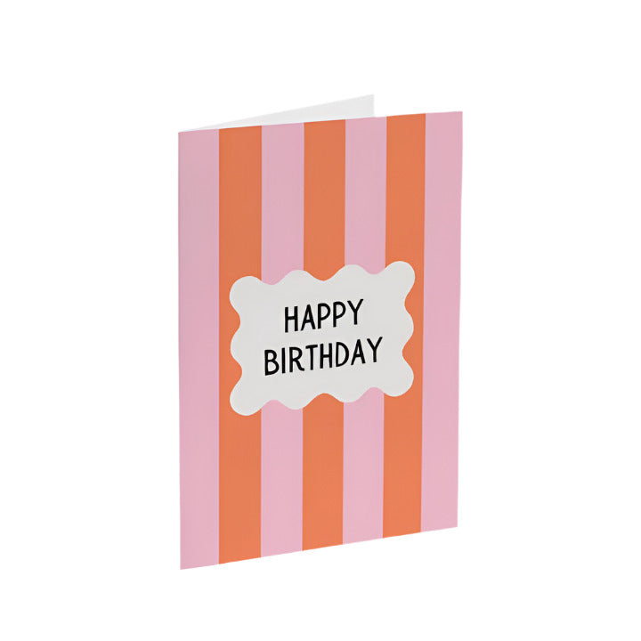Funky Happy Birthday Card - A7 Mini