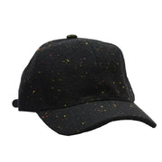 Curated Basics Cap - Speckled Wool Black