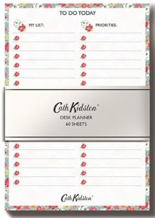Desk Planner Notepad - Florals