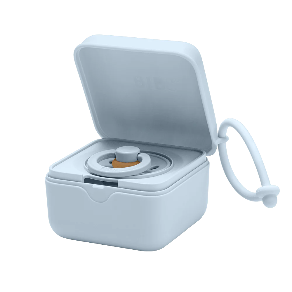 BIBS X LIBERTY Pacifier Box - Chamomile Lawn Baby Blue