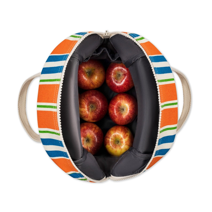 Zipper Lunch Bag - Varsity Stripe