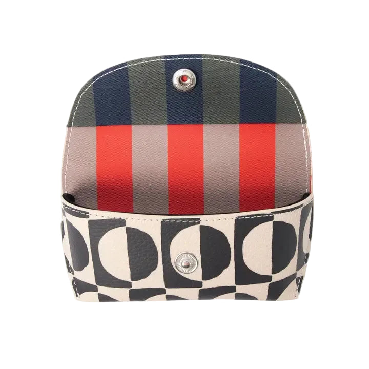 CG Flap Glasses Case - Mono Circle Geo