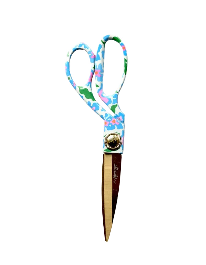 Designer Scissors - Trippy Daisies