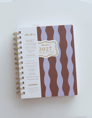 2027 Pocket Planner - Periwinkle Wave