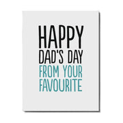 Happy Dad's Day Favourite Card