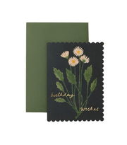 Birthday Wishes Daisy Card