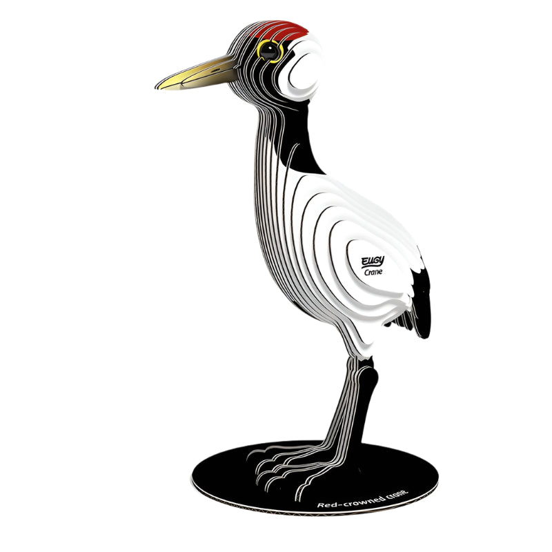 3D Cardboard Model Kit - Crane