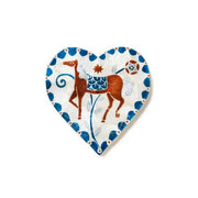 Capiz Shell Art Tile - Paloma - Heart White Horse