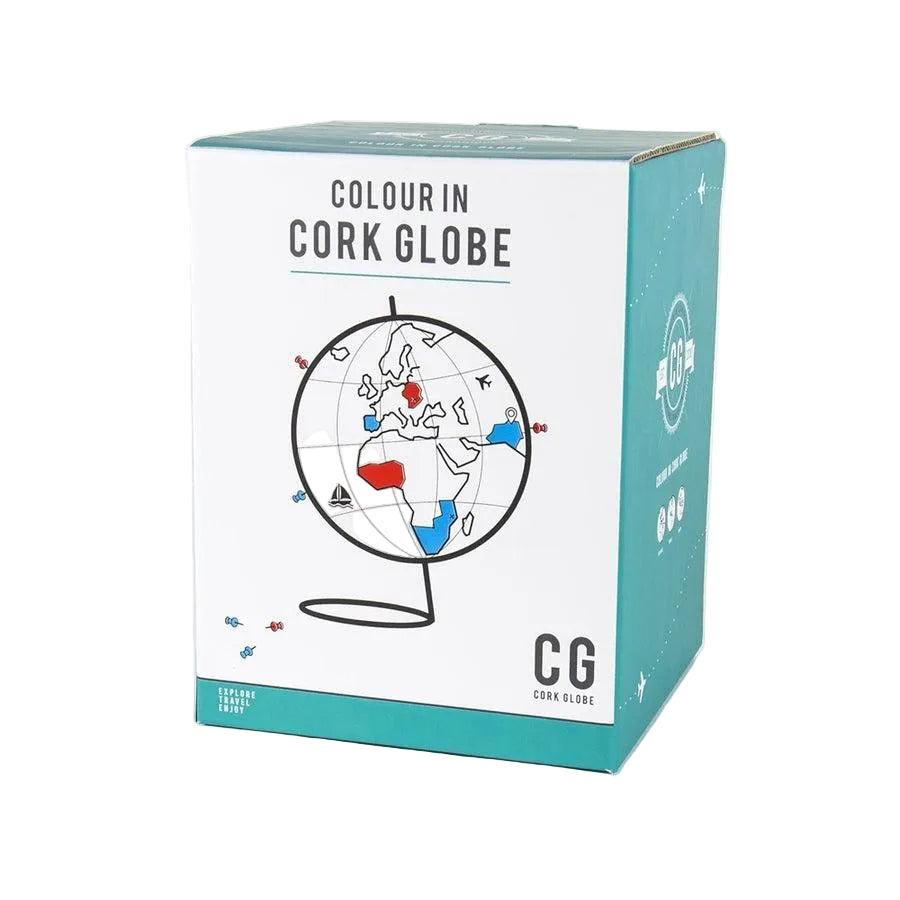 Colour In Cork Globe