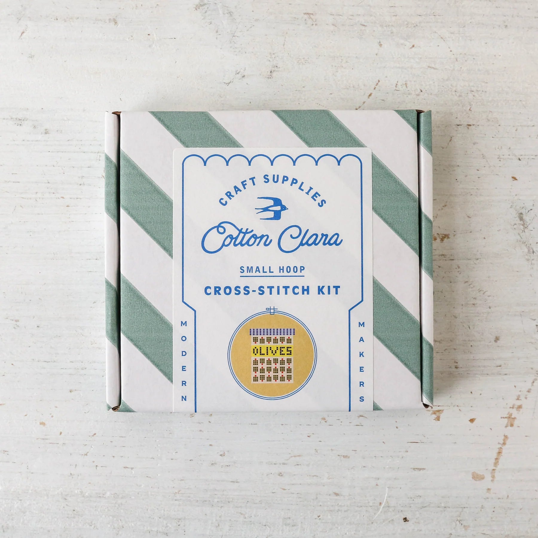 Cross-Stitch Kit - Olives