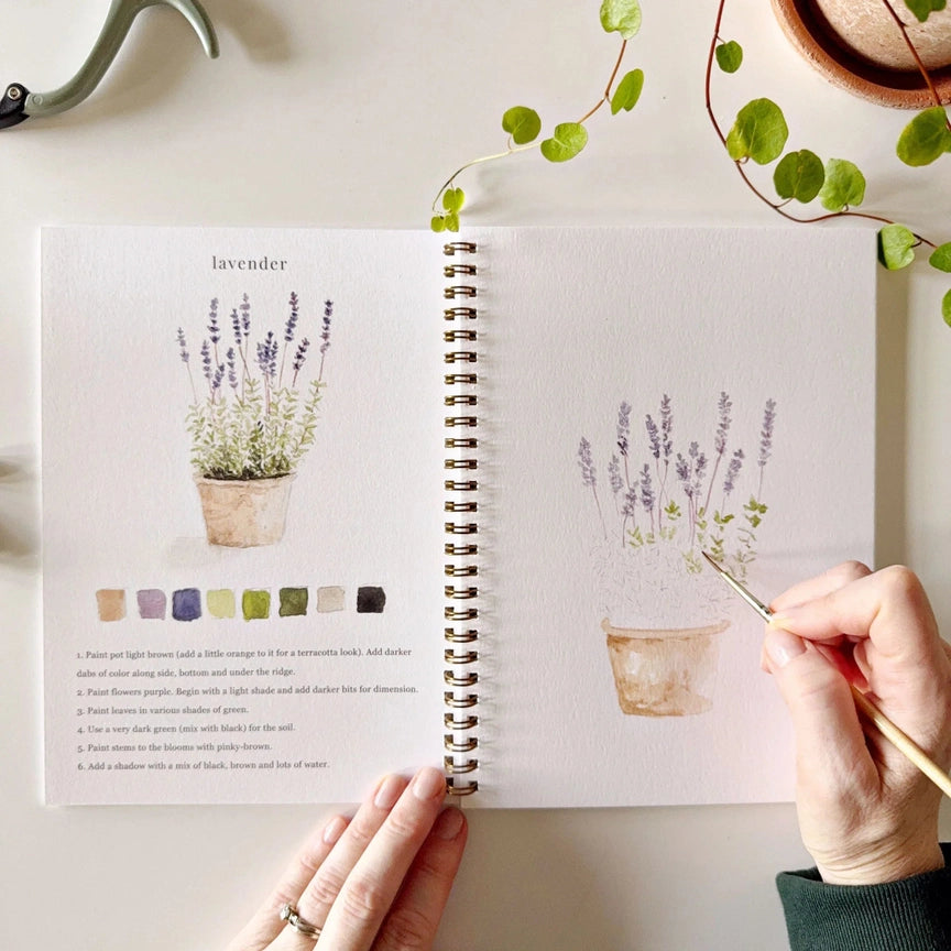 Watercolour Workbook - Garden