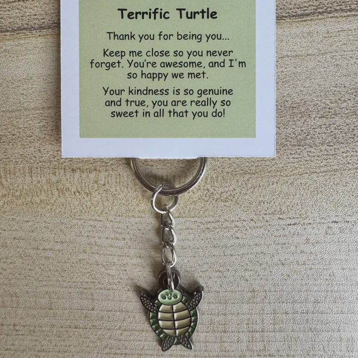 Little Joys Key Ring - Terrific Turtle