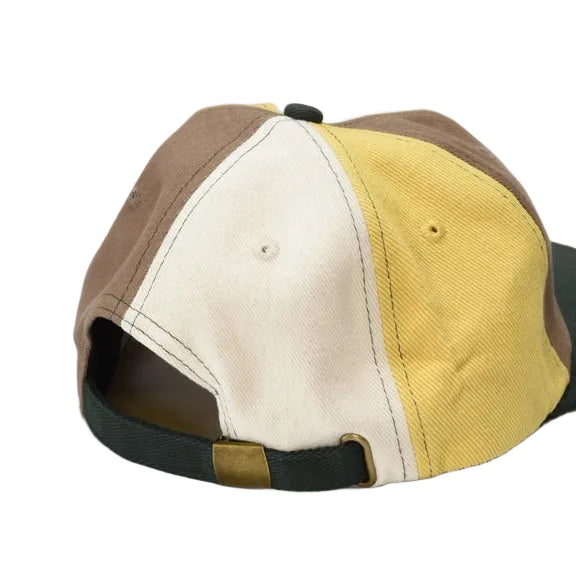 Curated Basics Cap - Colourblock Three Yellow