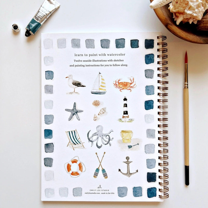 Watercolour Workbook - Seaside