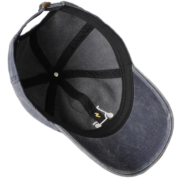 Embroidered Baseball Cap - Scooter Navy