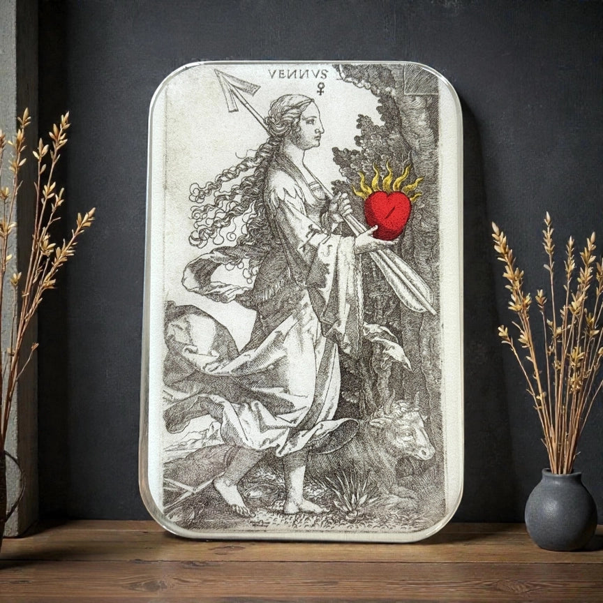 Notions Tin Large - Venus & the Flaming Heart