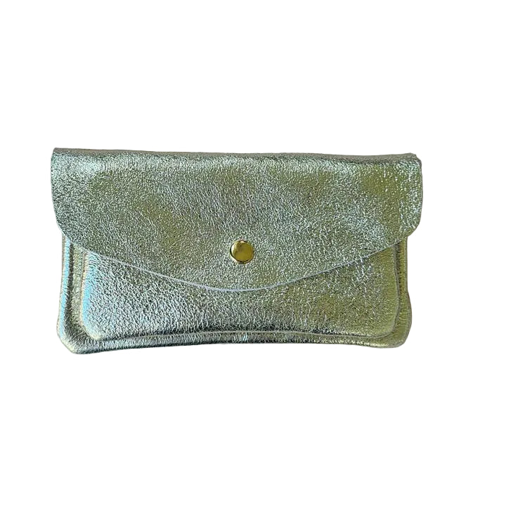 Kangaroo Double Pocket Wallet - Platinum
