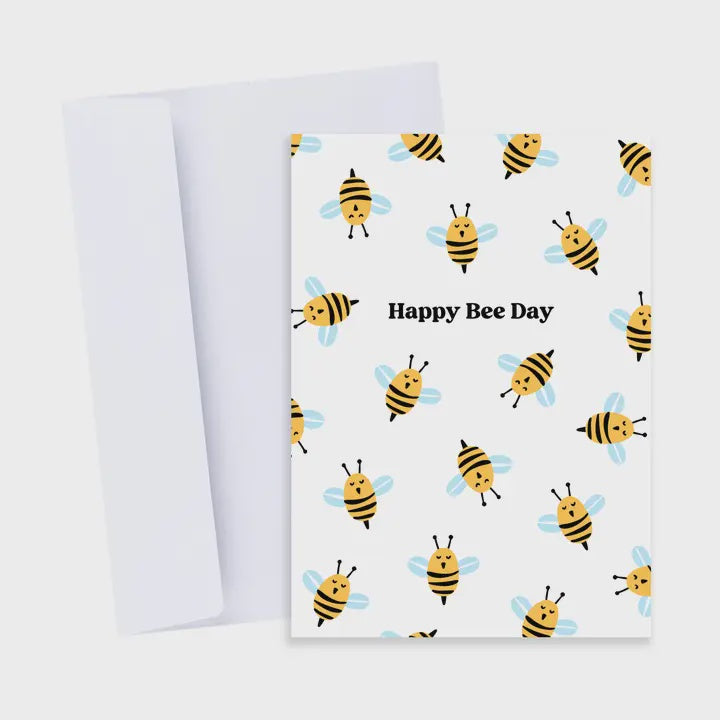 Happy Bee Day Card