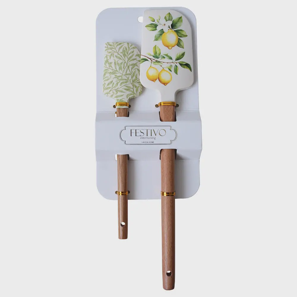 Spatula Set - Botanical Lemon