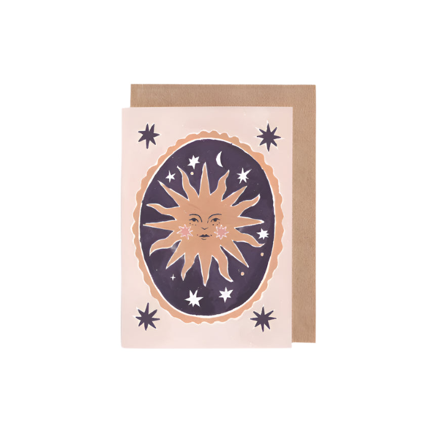Smiling Sun Mini Card