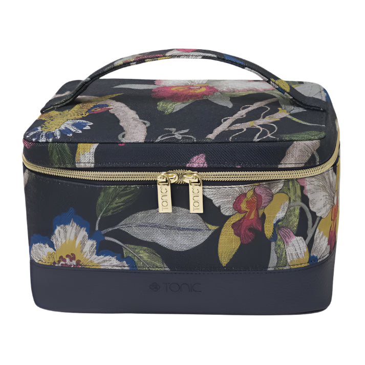Beauty Case - Duet Birdsong Indigo